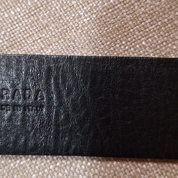 Prada Black Leather Belt - Picture 3 of 4